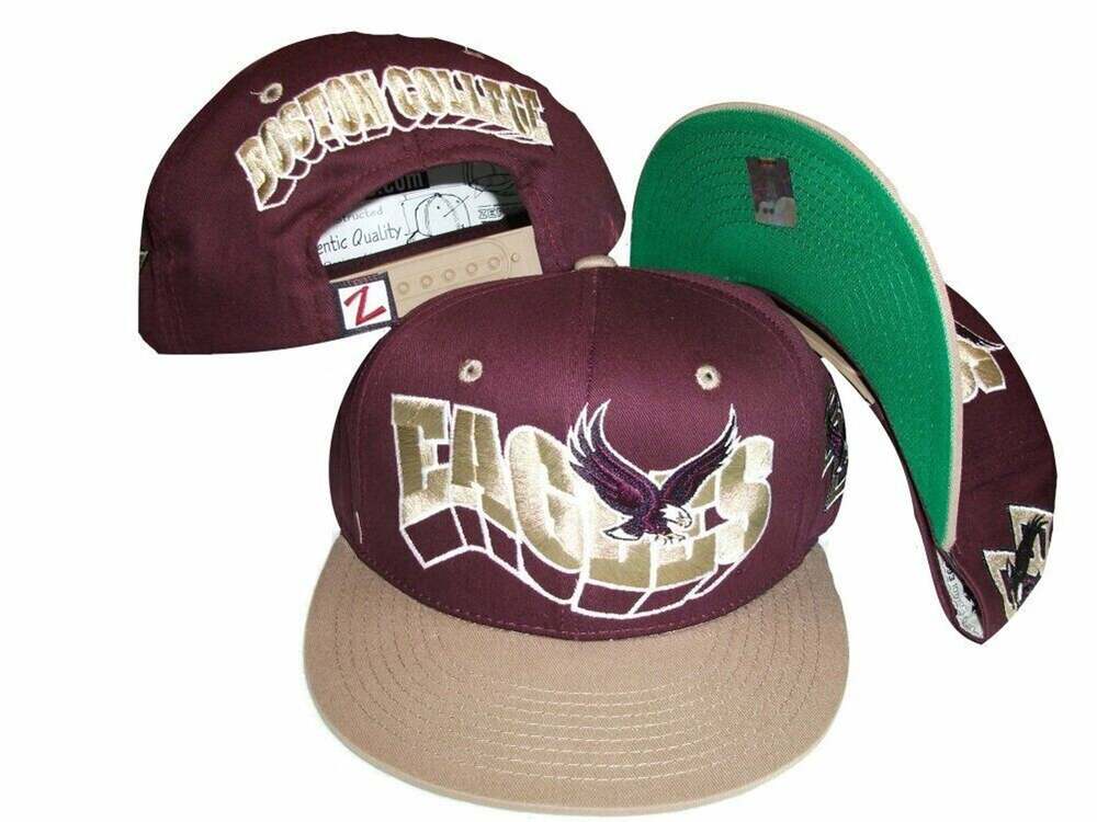 Vintage Zephyr Boston College Eagles Wave Runner Adjustable Snapback Hat/Cap-NWT